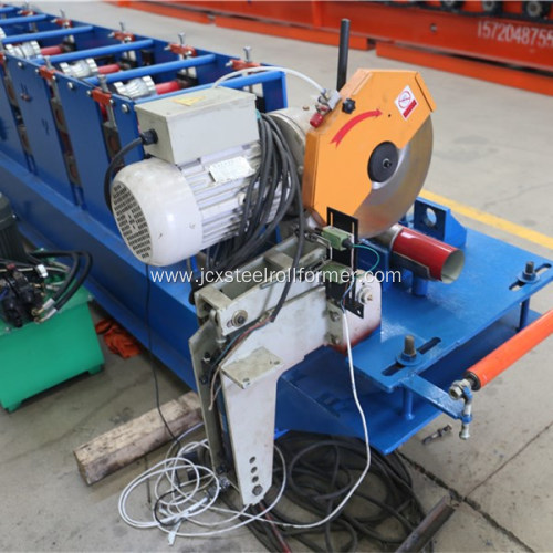 Drain water corrugated round pipe roll forming machine